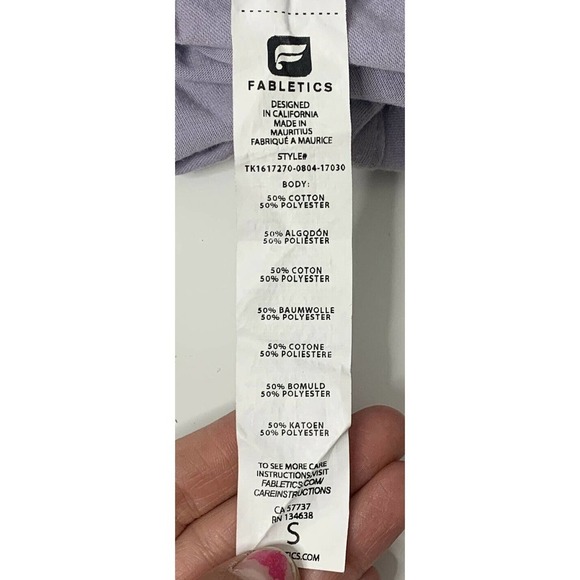 Fabletics Sleeveless Racerback Activewear Tank Top - Picture 4 of 9